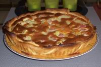 Tarte Pommes et Rhubarbe