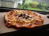 Tarte Sale aux Tomates faon Pizza