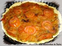Tarte Tomates-Basilic