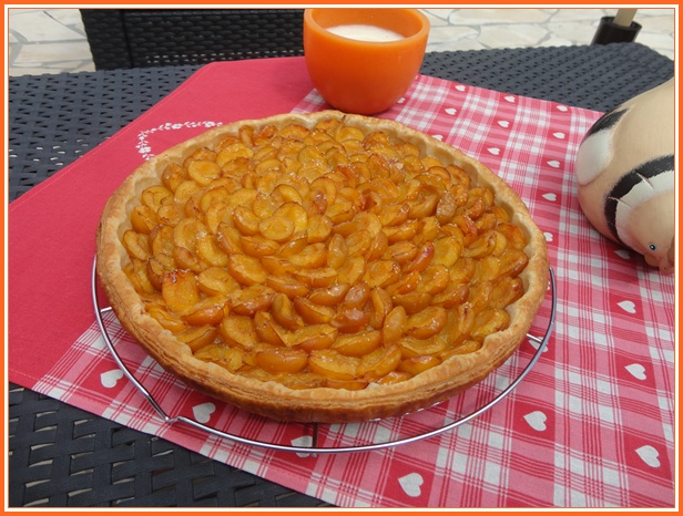 Tarte traditionnelle  la mirabelle de Lorraine