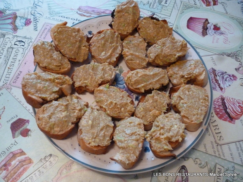 Tartinade avocat et saumon