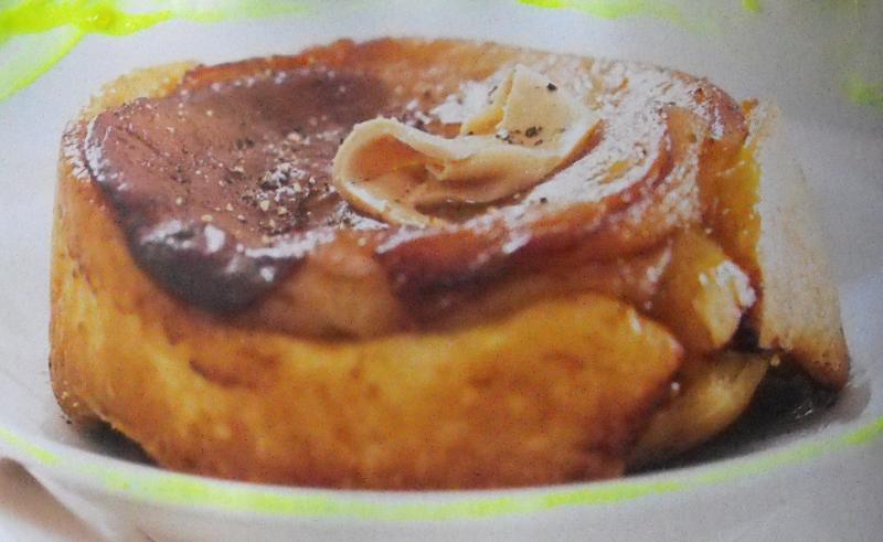 Tatin de Foie gras aux Pommes