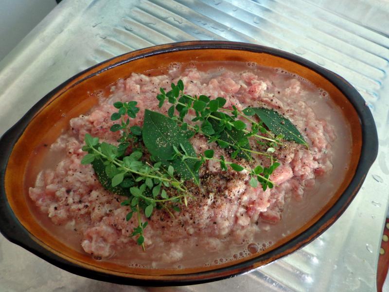 Terrine de Lapin et de Veau