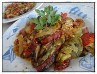 Tian de Courgettes et Tomates