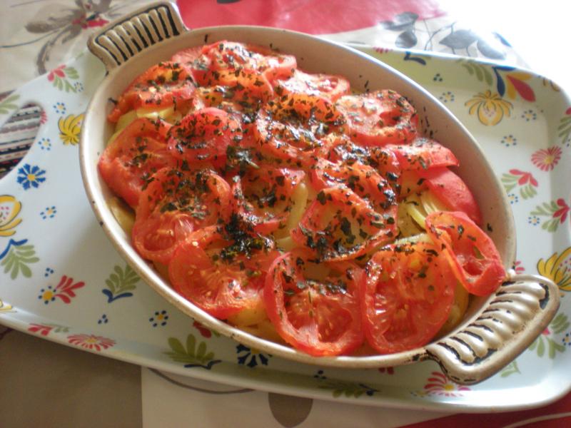 Tomates  la Parmentire