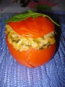 Tomates Farcies au Risotto de Lgumes