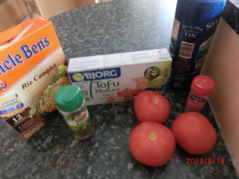 Tomates Farcies au Tofu
