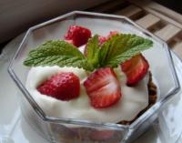 Trifle aux Spculoos et aux Fraises