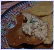 Tuiles au Smame et Mousse de Sardines