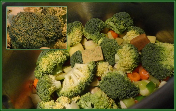 Velouté de brocolis aux carottes