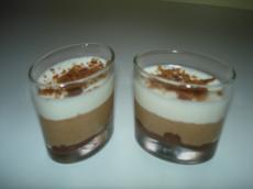 Verrines de Mousse aux 3 Chocolats