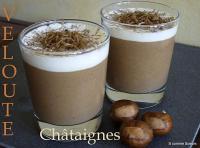 Velout de Chtaignes en Cappuccino  la Truffe de Bourgogne