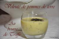 Velout de Pommes de Terre au Beurre de Truffe